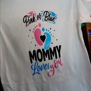 Custom T-Shirts! For gender reveals!!